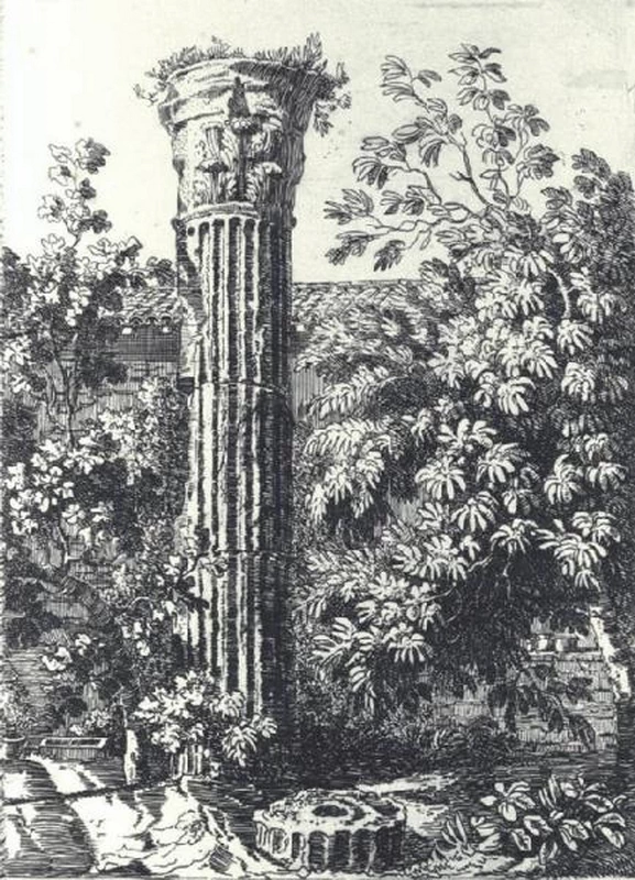 36-Colonna del Tempio di Vespasiano in Brescia 